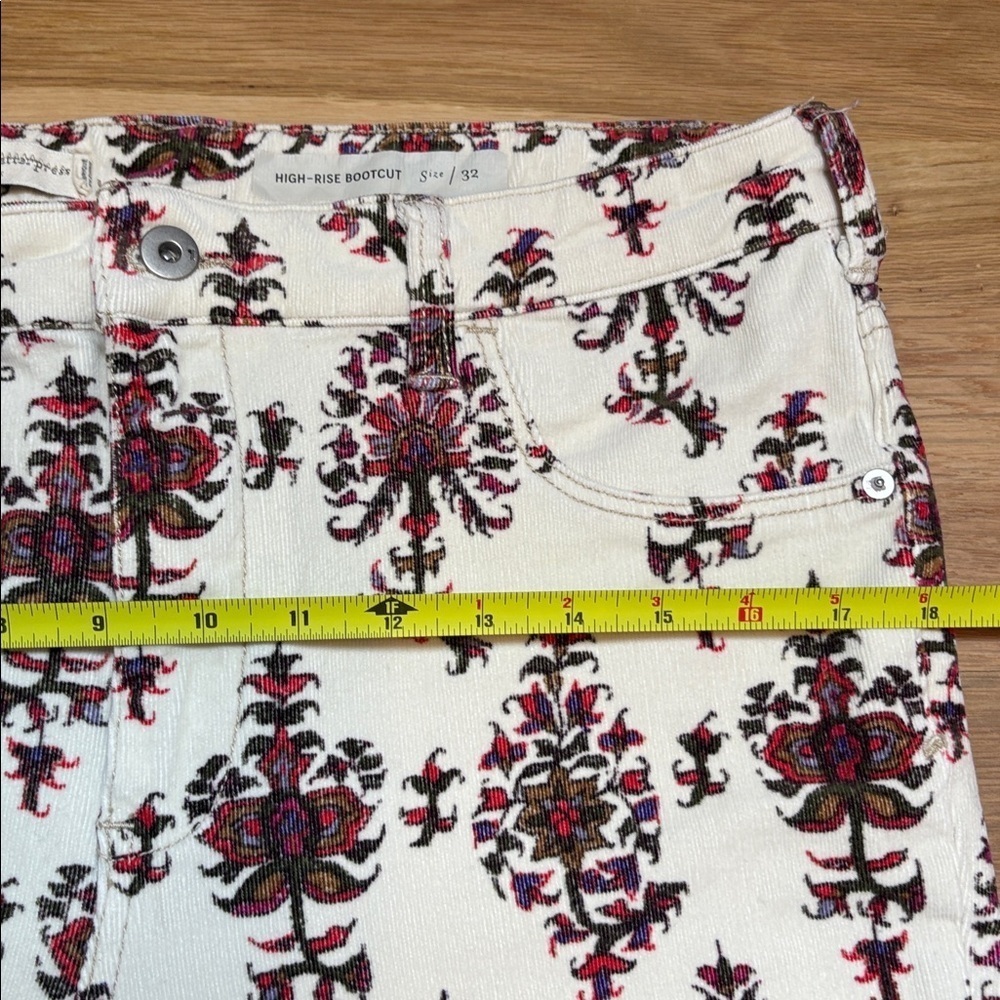 Pilcro and the Letterpress by Anthropologie Corduroy Bootcut Pants Women’s 32 - Picture 12 of 16